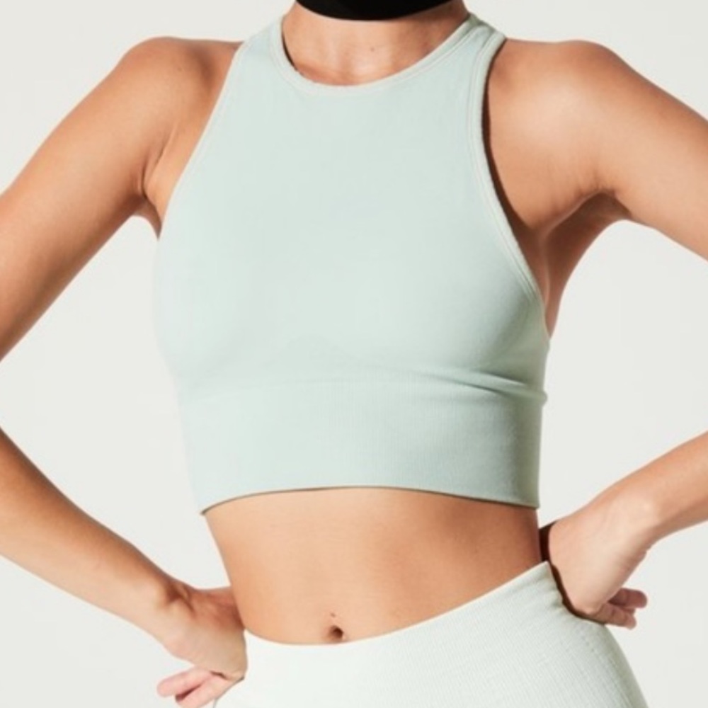 Avocado Athleisure Earth Crop Sports Bra